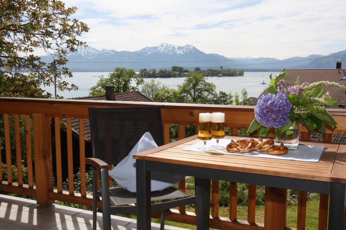 Haus Chiemsee-Blick Gstadt am Chiemsee Eksteriør bilde